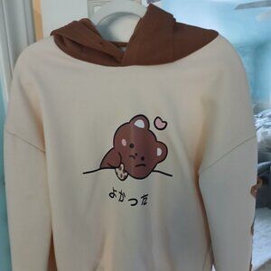 Kawaii bear hoodie